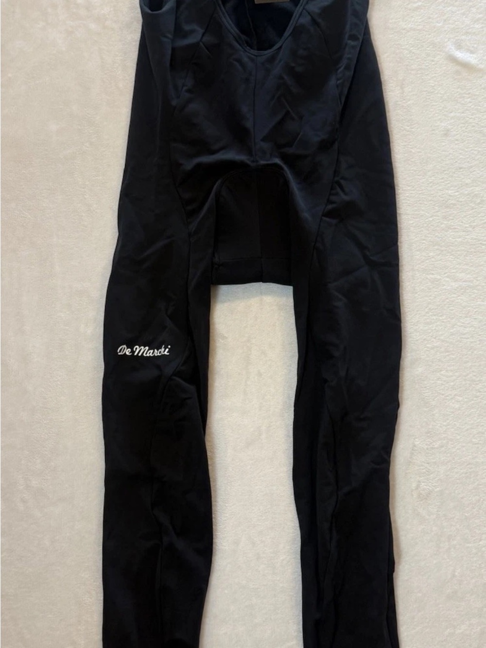 De Marchi cycling NEOPRO BIBTIGHT Made In Italy Black Sz XXL Made In Italy NWT
